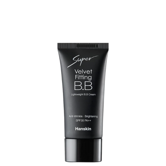 Best Korean Skincare BB CREAM Super Velvet Fitting BB Cream SPF35 / PA++ Hanskin