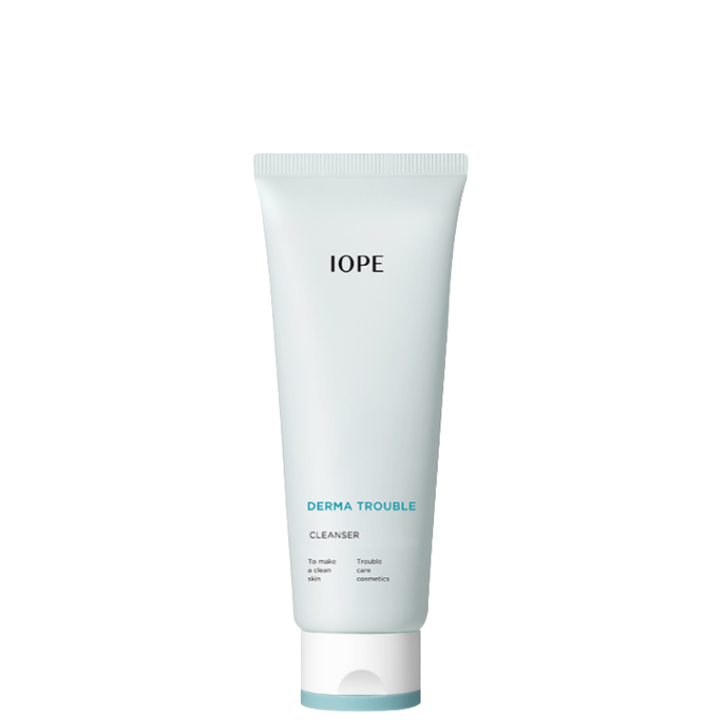 Best Korean Skincare CLEANSING FOAM Derma Trouble Cleanser IOPE
