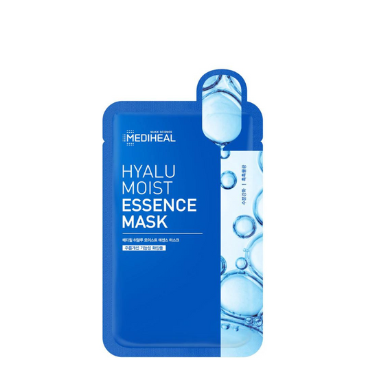 Best Korean Skincare SHEET MASK Hyalu Moist Essence Mask MEDIHEAL
