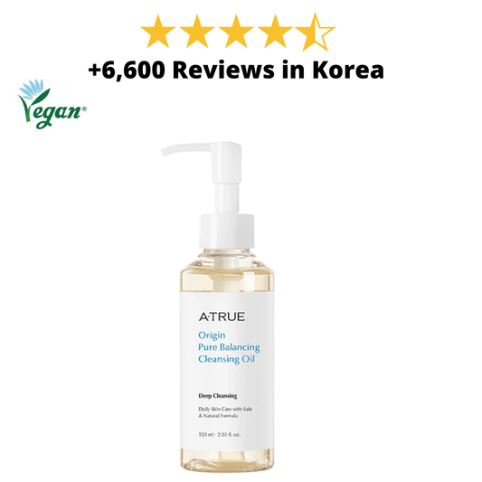 Best Korean Skincare CLEANSING OIL Origin Pure Balancing Cleansing Oil ATRUE