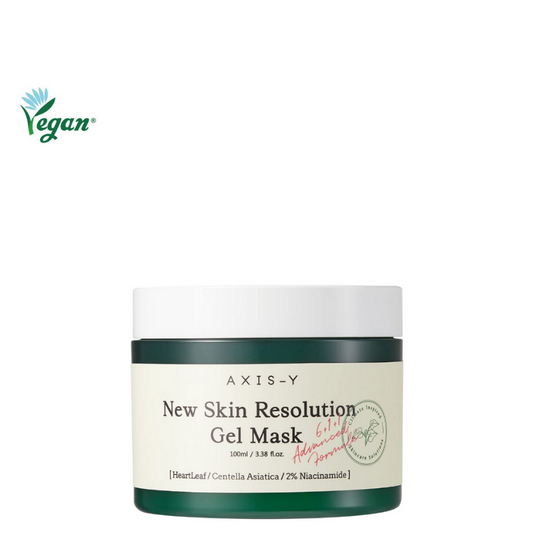 Best Korean Skincare WASH-OFF MASK New Skin Resolution Gel Mask AXIS-Y
