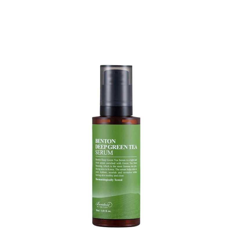 Best Korean Skincare SERUM Deep Green Tea Serum Benton