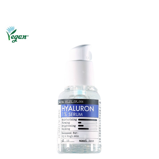 Best Korean Skincare SERUM Hyaluron 1% Serum DERMA FACTORY