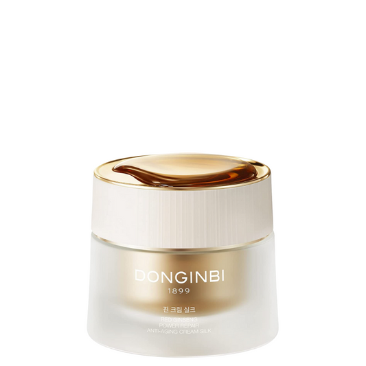 Best Korean Skincare CREAM Red Ginseng Power Repair Anti-aging Cream Silk DONGINBI