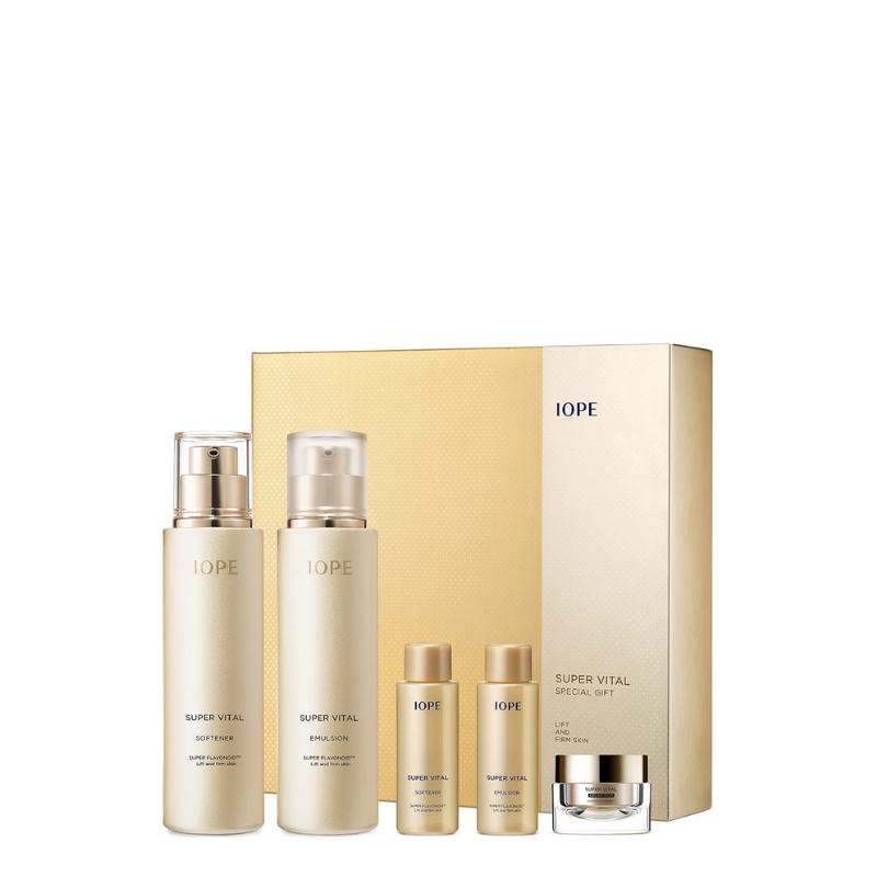 Best Korean Skincare SET Super Vital Skincare Duo Set IOPE