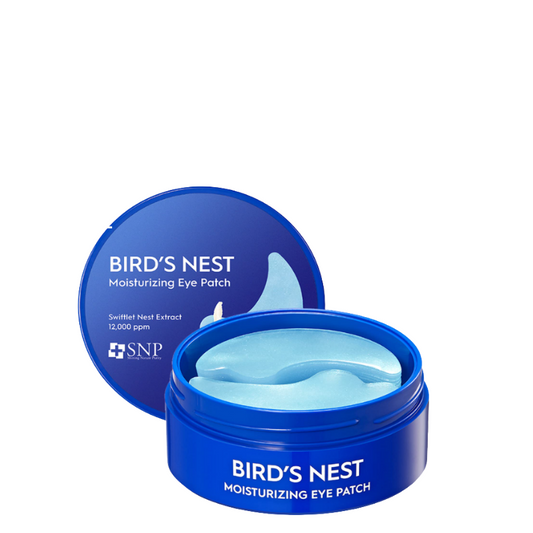 Best Korean Skincare EYE PATCH Bird's Nest Aqua Moisturizing Eye Patch SNP