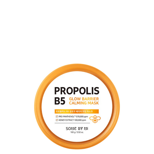 Best Korean Skincare WASH-OFF MASK Propolis B5 Glow Barrier Calming Mask SOME BY MI