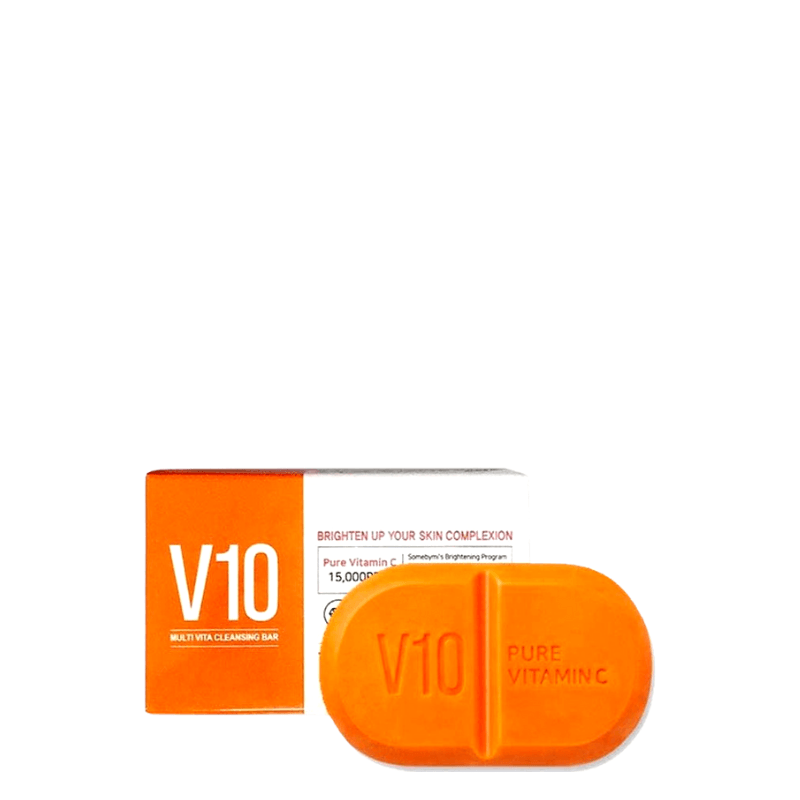 Best Korean Skincare CLEANSING BAR Pure Vitamin C V10 Cleansing Bar SOME BY MI