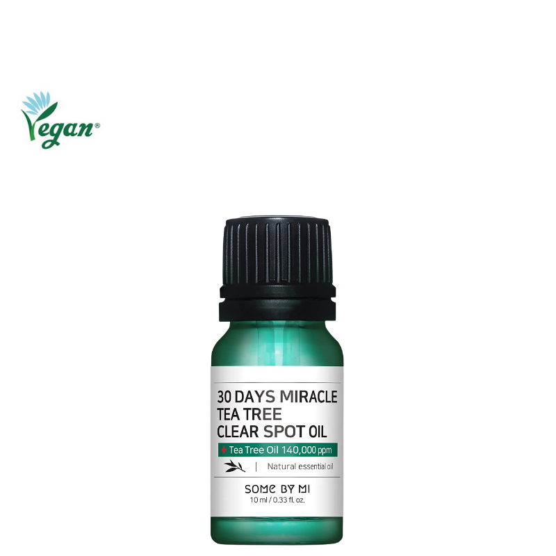 Best Korean Skincare FACIAL OIL 30 Days Miracle Tea Tree Clear Spot Oil SOME BY MI