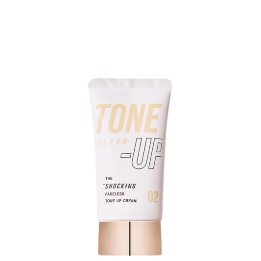 Best Korean Skincare TONE-UP CREAM The Shocking Fadeless Tone Up Cream 02 Skin Tone SPF50+ PA+++ TONYMOLY