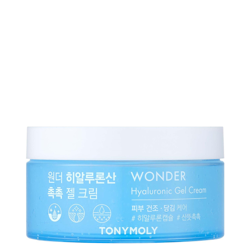 Best Korean Skincare CREAM Wonder Hyaluronic Acid Gel Cream TONYMOLY