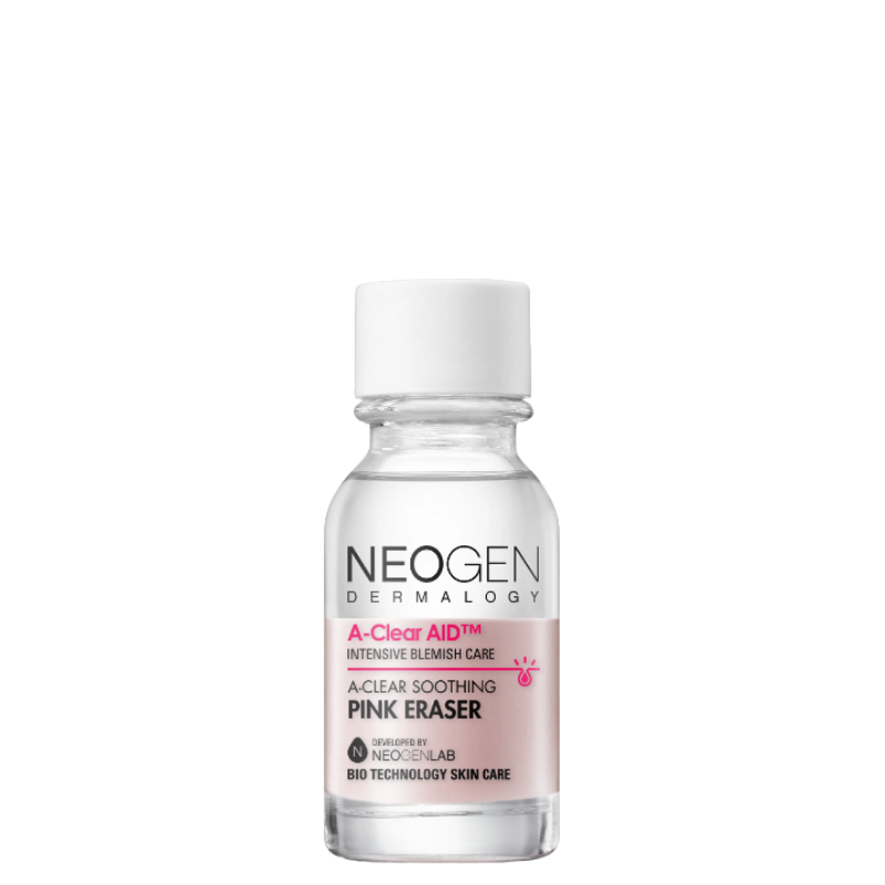 Best Korean Skincare SERUM Dermalogy A-Clear Soothing Pink Eraser NEOGEN