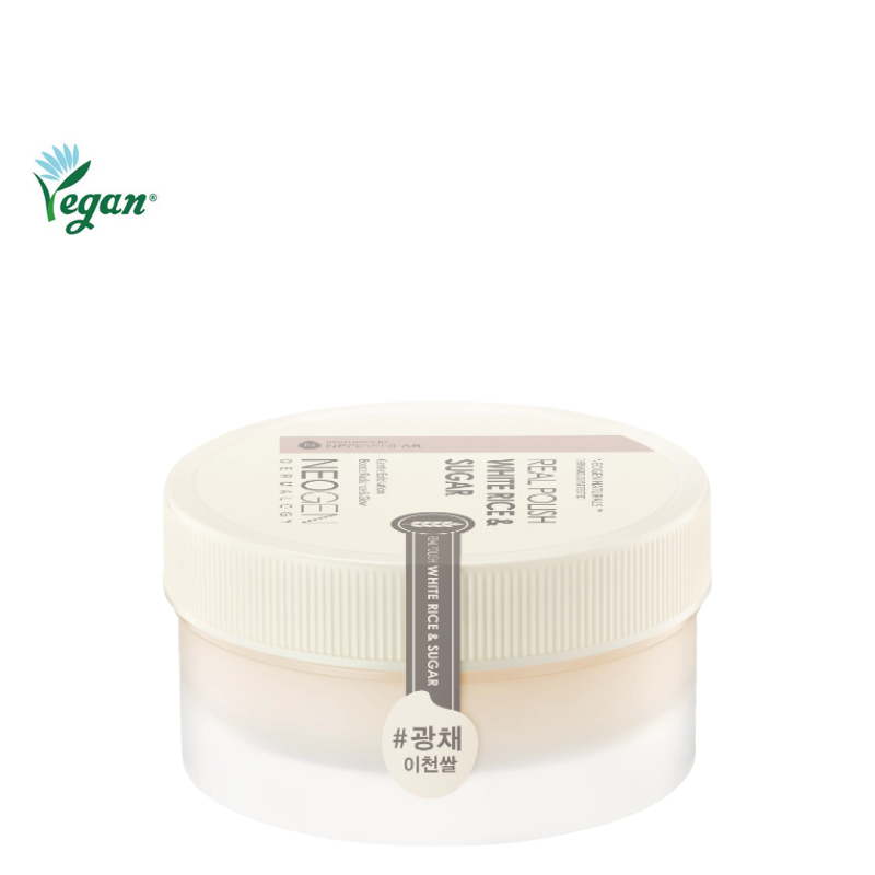 Best Korean Skincare SCRUB/PEELING Dermalogy Real Polish White Rice & Sugar NEOGEN