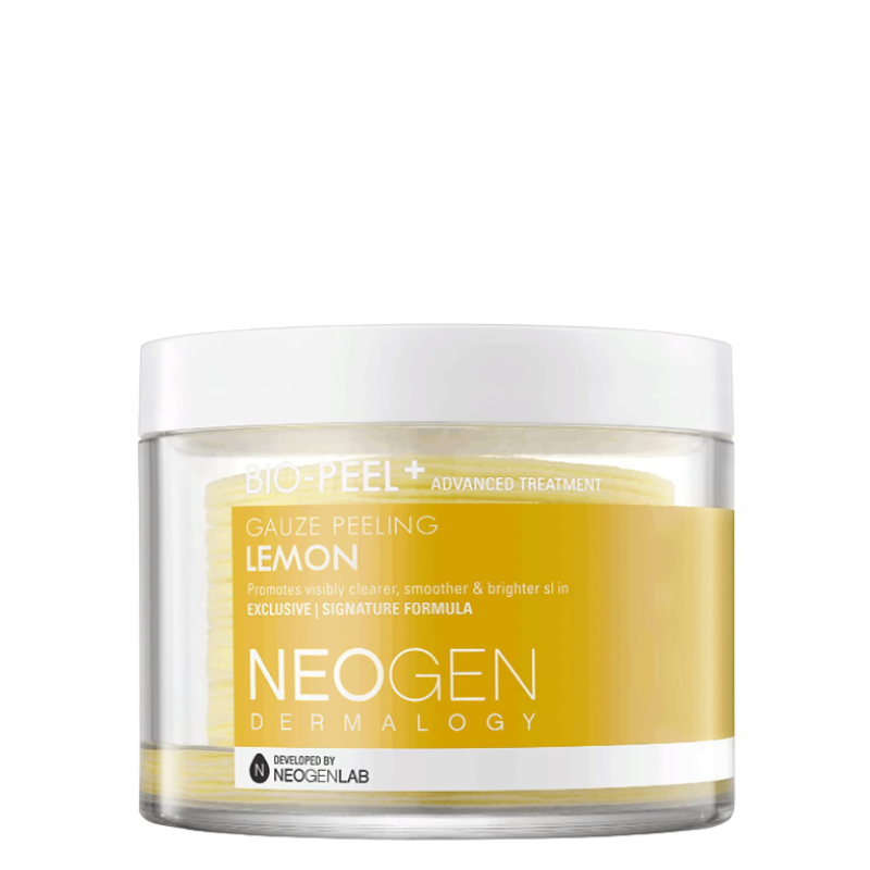 Best Korean Skincare TONER PAD Dermalogy Bio-Peel Gentle Gauze Peeling Lemon NEOGEN